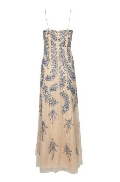 Aidan Mattox - MD1E202204 Embellished V-neck High Low Dress Formal Gowns 8 Aidan Mattox - MD1E202204 Embellished V-neck High Low Dress Formal Gowns