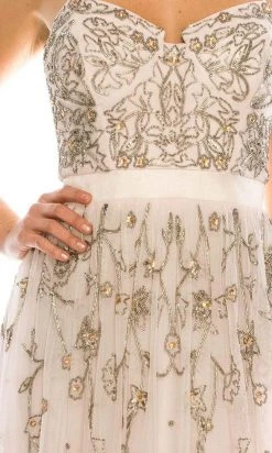 Aidan Mattox - MD1E202303 Sweetheart Thin Strapped Beaded Dress 7 Aidan Mattox - MD1E202303 Sweetheart Thin Strapped Beaded Dress