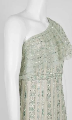 Plus Size Dresses Aidan Mattox - MD1E203610 Sequined One Shoulder Trumpet Dress 11 Plus Size Dresses Aidan Mattox - MD1E203610 Sequined One Shoulder Trumpet Dress