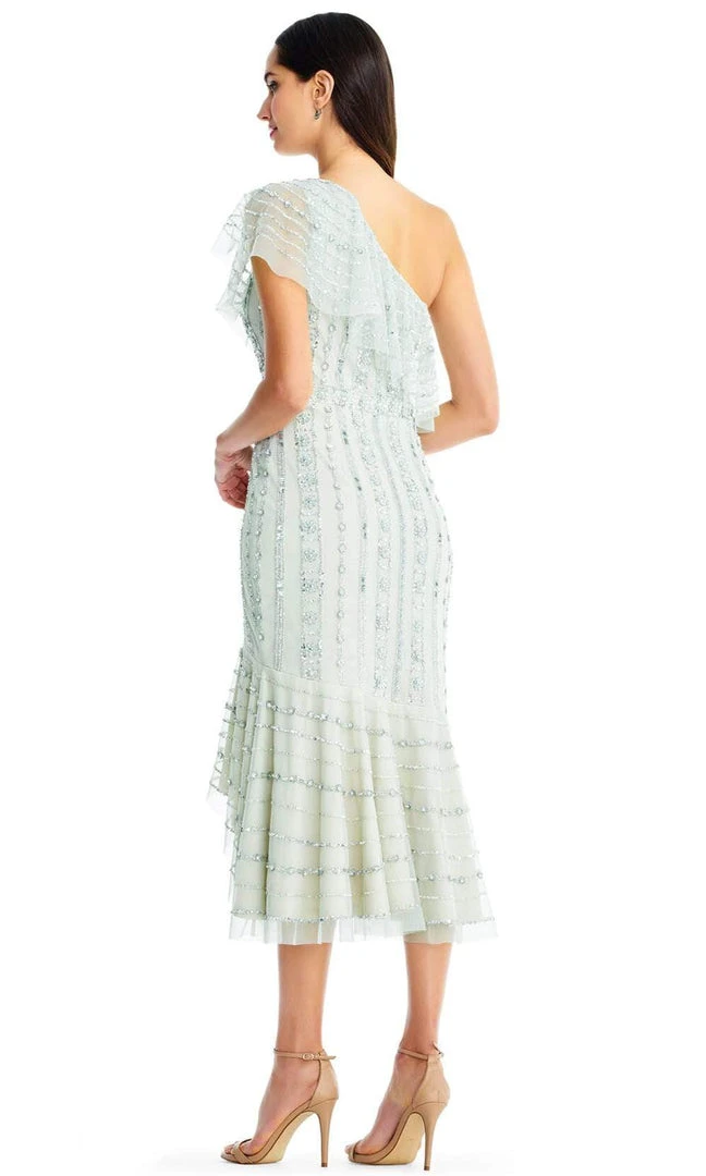Plus Size Dresses Aidan Mattox - MD1E203610 Sequined One Shoulder Trumpet Dress 4 Plus Size Dresses Aidan Mattox - MD1E203610 Sequined One Shoulder Trumpet Dress
