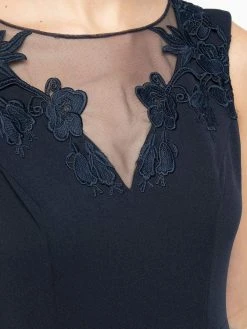 Formal Gowns Aidan Mattox - MD1E203970 Sleeveless Illusion Panel Mermaid Dress