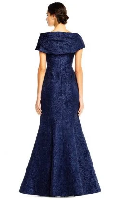 Formal Gowns Aidan Mattox - MD1E204721 Off Shoulder Mermaid Jacquard Dress