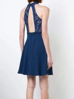 Cocktail Dresses Aidan Mattox - MN1E202466 Lace High Halter A-line Cocktail Dress 9 Cocktail Dresses Aidan Mattox - MN1E202466 Lace High Halter A-line Cocktail Dress