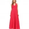 Formal Gowns Aidan Mattox - Ruched V-Neck Chiffon Dress 151A13040