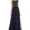 Formal Gowns Aidan Mattox - Sequined Bateau Neckline Long Dress MN1E200679 2 Formal Gowns Aidan Mattox - Sequined Bateau Neckline Long Dress MN1E200679
