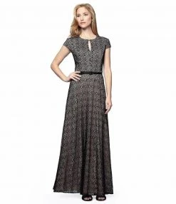 Alex Evenings - 1121243 Jewel Crochet Belt Dress Formal Gowns