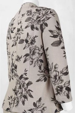 Alex Evenings - 125607 Floral Printed Sheath Dress With Jacket 9 Alex Evenings - 125607 Floral Printed Sheath Dress With Jacket