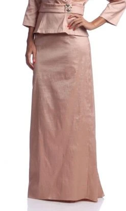 Alex Evenings - 366147 Brooch Accented Taffeta Set