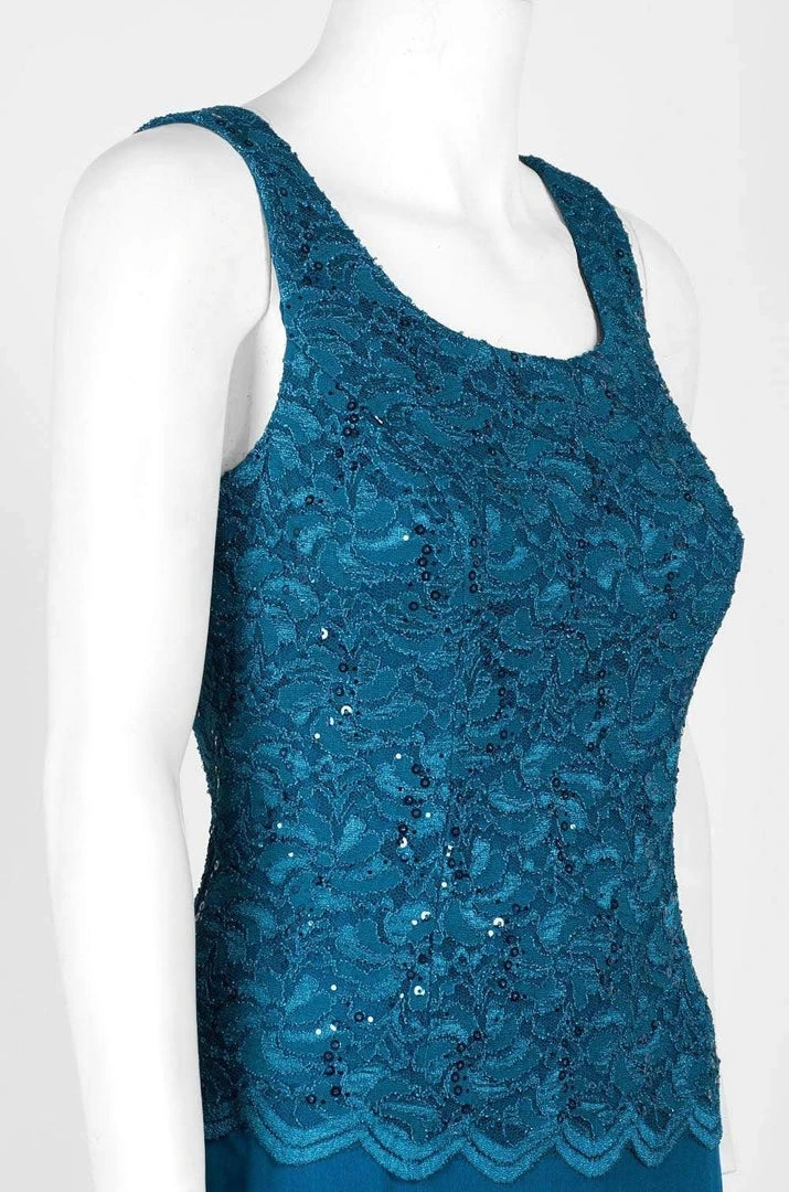Alex Evenings - 81122131 Two-Piece Sequined Lace Dress With Jacket 11 Alex Evenings - 81122131 Two-Piece Sequined Lace Dress With Jacket