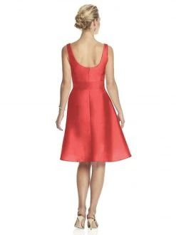 Colors Dress Formal Gowns Alfred Sung - D624 Pleated Surplice V-Neck A-Line Dress