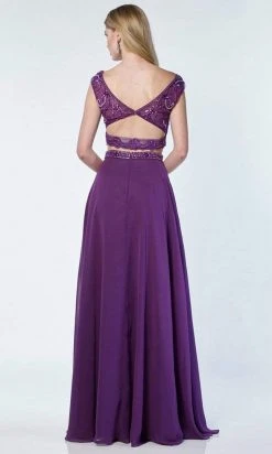 Alyce Paris - 1171 Two Piece Beaded A-Line Dress Formal Gowns