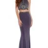 Alyce Paris - 1303 Two-Piece Beaded Jewel Bodice Sheath Gown 2 Alyce Paris - 1303 Two-Piece Beaded Jewel Bodice Sheath Gown