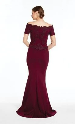 Alyce Paris - 27281 Off-Shoulder Peplum Evening Gown Formal Gowns