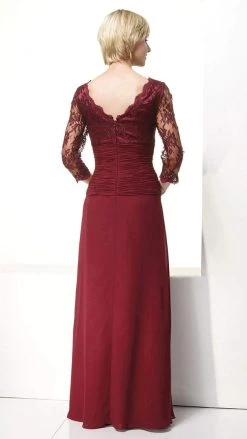 Alyce Paris - 29364 Ruched V-neck A-line Dress - 1 Pc Blue Coral In Size 16 Available Formal Gowns 7 Alyce Paris - 29364 Ruched V-neck A-line Dress - 1 Pc Blue Coral In Size 16 Available Formal Gowns