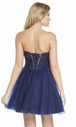 Alyce Paris - 3855 Embroidered Sweetheart Bodice Dress Cocktail Dresses 9 Alyce Paris - 3855 Embroidered Sweetheart Bodice Dress Cocktail Dresses