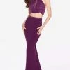 Alyce Paris - 60014 Two-Piece Ornate High Halter Mermaid Gown 1 Alyce Paris - 60014 Two-Piece Ornate High Halter Mermaid Gown