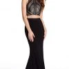 Formal Gowns Alyce Paris - 60134 Two Piece Lace Bodycon Dress 1 Formal Gowns Alyce Paris - 60134 Two Piece Lace Bodycon Dress