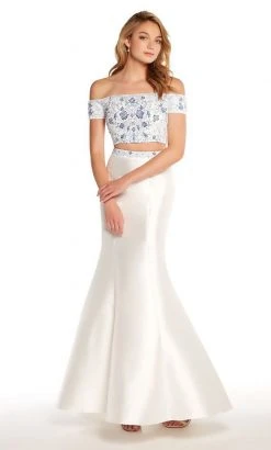 Alyce Paris - 60179 Two-Piece Off-Shoulder Mermaid Gown