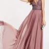 Alyce Paris - 60546 Beaded Spaghetti Straps Silky Chiffon Prom Gown