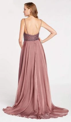 Alyce Paris - 60546 Beaded Spaghetti Straps Silky Chiffon Prom Gown