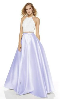 Formal Gowns Alyce Paris - 60614 Two Piece Strappy Back Ballgown