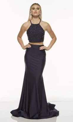 Formal Gowns Alyce Paris - 60788 Two Piece Beaded Long Dress