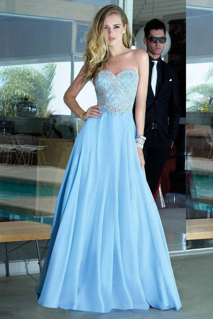Alyce Paris - 6358 Crystal Beaded Sweetheart Prom Dress 3 Alyce Paris - 6358 Crystal Beaded Sweetheart Prom Dress
