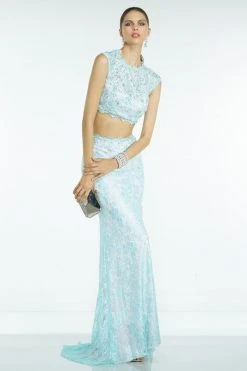 Alyce Paris - 6513 Two Piece Lace Evening Gown