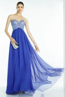 Formal Gowns Alyce Paris - 6546 Prom Dress In Sapphire Almond