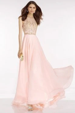 Alyce Paris 6601 Prom Dress In Rosewater Gold Formal Gowns