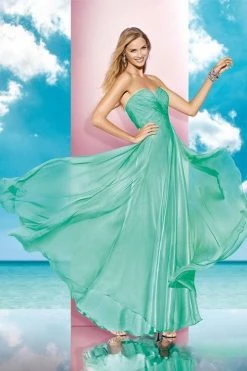 Formal Gowns Alyce Paris - B'Dazzle - 35595 Dress In Water