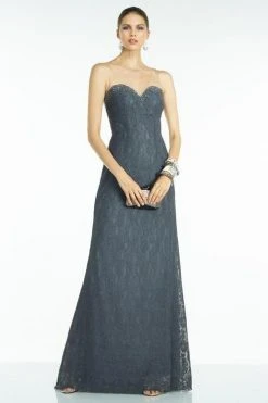 Alyce Paris - B'Dazzle - 35791 Dress In Charcoal Formal Gowns