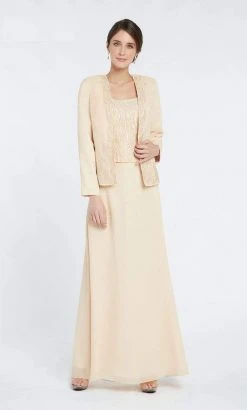 Alyce Paris - Beaded Chiffon Sheath Dress 29953