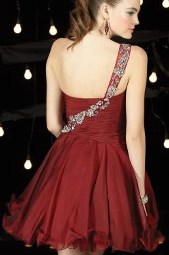 Alyce Paris - Homecoming - 4403 Dress In Wine Formal Gowns