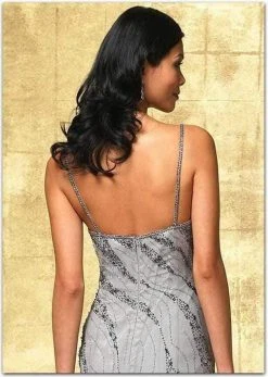 Alyce Paris - Mother Of The Bride 29088 Elegant Dress - 1 Pc Mercury In Size 8 Available Formal Gowns