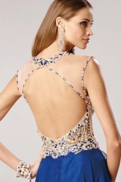 Formal Gowns Alyce Paris - Prom - 6463 Embellished Illusion Chiffon Evening Gown