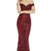 Formal Gowns Alyce Paris - Sequin Embroidered Trumpet Dress 60651 - 1 Pc Burgundy In Size 12 Available 1 Formal Gowns Alyce Paris - Sequin Embroidered Trumpet Dress 60651 - 1 Pc Burgundy In Size 12 Available