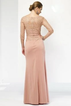 Alyce Paris - Special Occasion Collection 27113 Dress In Desert Peach - 1 Pc Desert Peach In Size 10 Available Formal Gowns