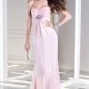 Alyce Paris - Strapless Sweetheart Long Prom Dress With Brooch Accent 35709 2 Alyce Paris - Strapless Sweetheart Long Prom Dress With Brooch Accent 35709