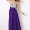 Formal Gowns Angela & Alison - 21050 Ornate Strapless Ruched Waist Long Gown