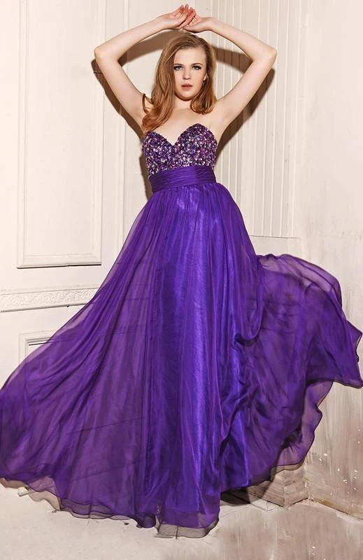 Angela & Alison - 21075 Strapless Jewel Crusted A-Line Dress Formal Gowns 3 Angela & Alison - 21075 Strapless Jewel Crusted A-Line Dress Formal Gowns