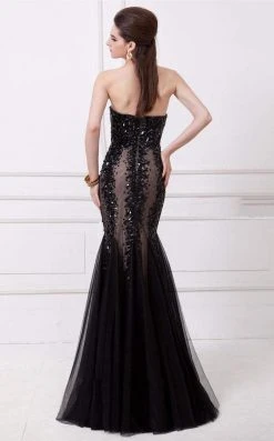 Angela & Alison - 41008 Bedazzled Sweetheart Mermaid Dress Formal Gowns