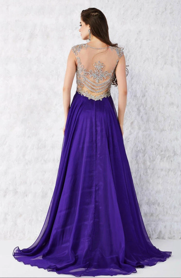 Formal Gowns Angela & Alison 52050 Fitted Lace Dress 4 Formal Gowns Angela & Alison 52050 Fitted Lace Dress