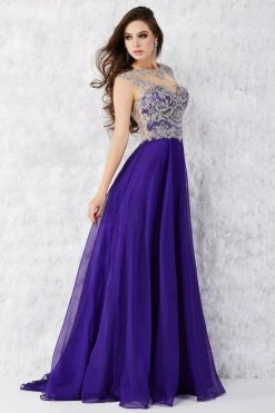 Formal Gowns Angela & Alison 52050 Fitted Lace Dress 8 Formal Gowns Angela & Alison 52050 Fitted Lace Dress