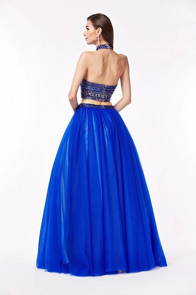 Angela & Alison - 61001 Two Piece Bejeweled Ballgown 4 Angela & Alison - 61001 Two Piece Bejeweled Ballgown