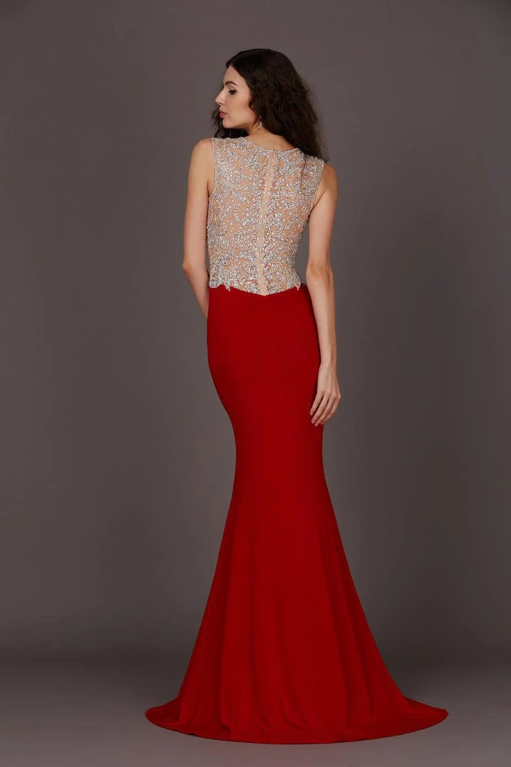 Angela & Alison - 61042 Alluring Illusion Evening Dress Formal Gowns 7 Angela & Alison - 61042 Alluring Illusion Evening Dress Formal Gowns