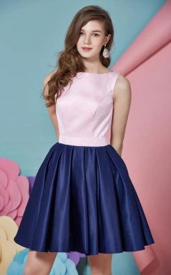 Cocktail Dresses Angela & Alison - 62003 Heart Cutout Sleeveless A-Line Dress 14 Cocktail Dresses Angela & Alison - 62003 Heart Cutout Sleeveless A-Line Dress