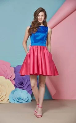 Cocktail Dresses Angela & Alison - 62003 Heart Cutout Sleeveless A-Line Dress 19 Cocktail Dresses Angela & Alison - 62003 Heart Cutout Sleeveless A-Line Dress