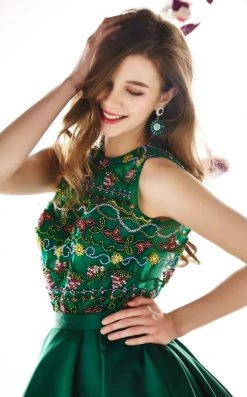 Cocktail Dresses Angela & Alison - 62042 Embroidered Jewel Cocktail Dress 13 Cocktail Dresses Angela & Alison - 62042 Embroidered Jewel Cocktail Dress