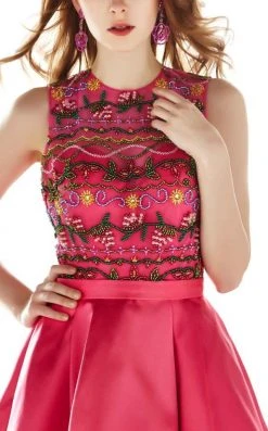 Cocktail Dresses Angela & Alison - 62042 Embroidered Jewel Cocktail Dress 15 Cocktail Dresses Angela & Alison - 62042 Embroidered Jewel Cocktail Dress